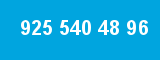 925 540 48 96 925 540 48 96